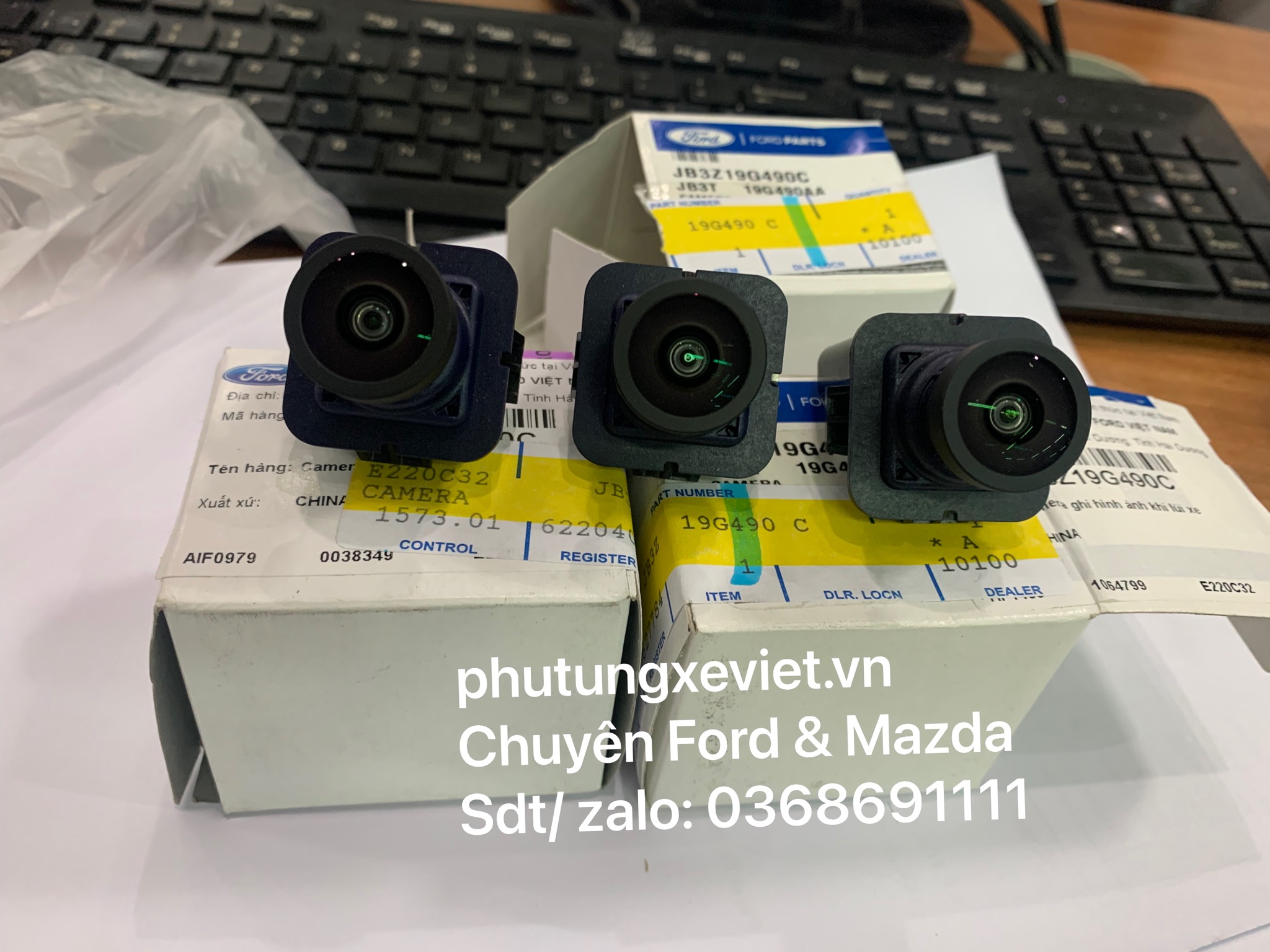 Camera lùi (cam sau) Ford Ranger JB3T-19G490-AA JB3T19G490AA