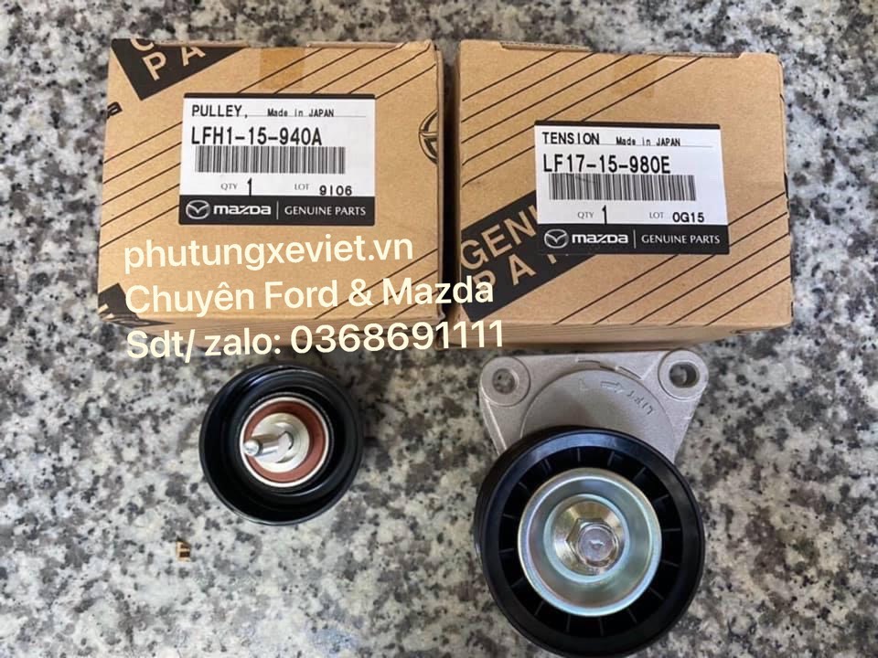 Puly tăng dây cua roa tổng Mazda 3/ Escape 2.3 / LF1715980E