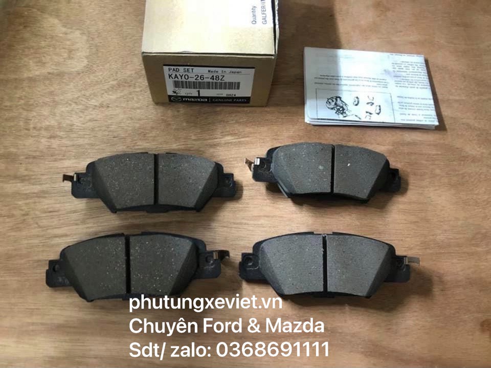 Bố thắng sau/ má phanh sau Mazda CX5/ KAY02648Z