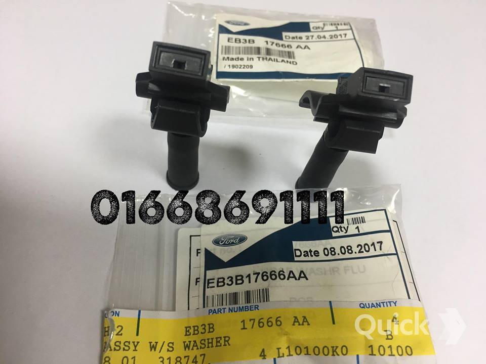 Bọ phun nước rửa kính xe Ford Ranger – EB3B17666AA / EB3B-17666-AA