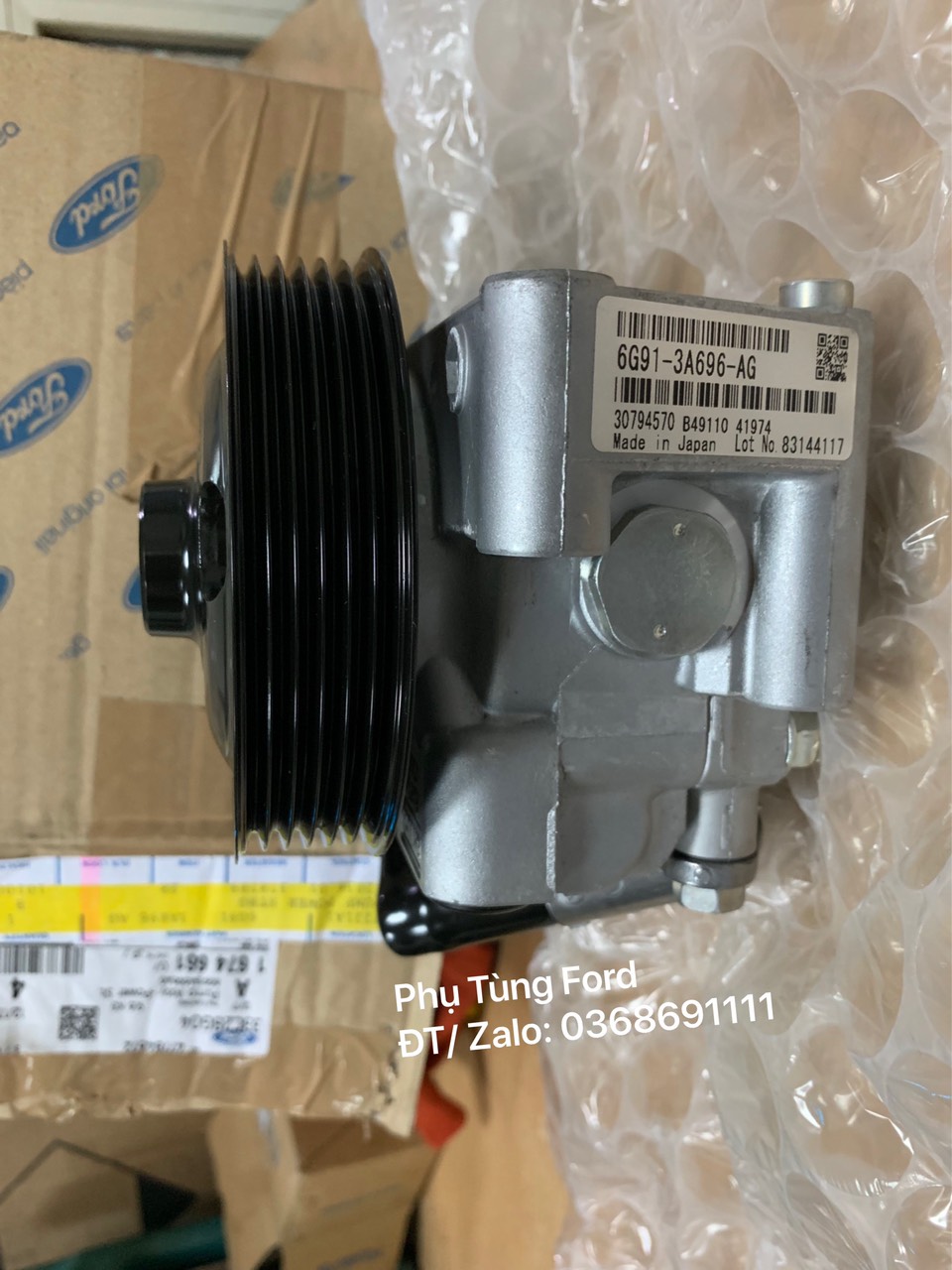 Bơm trợ lực lái Mondeo 2.3/ 6G913A696AG / 6G91-3A696-AG