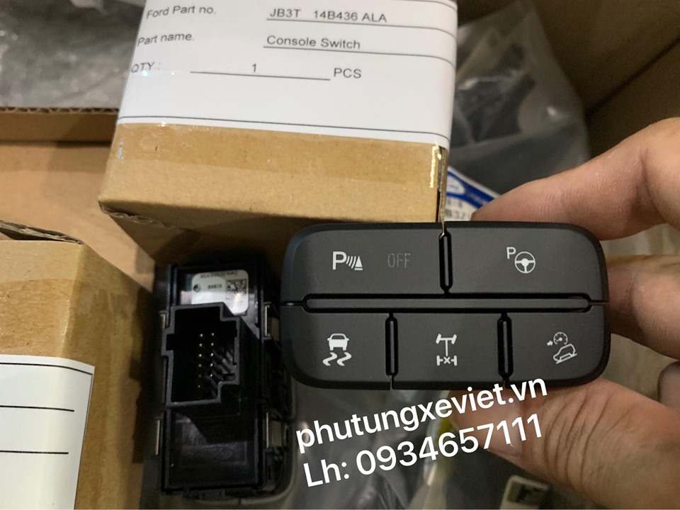 Công tắc vi sai, cài cầu Ford Ranger (2016, 2017, 2018, 2019, 2020)