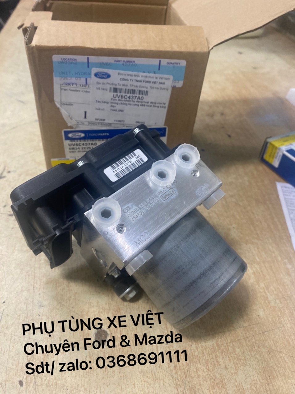 Hộp van ABS , hộp điều khiển ABS Ford Everest UV6C437A0 UV6C 43 7A0