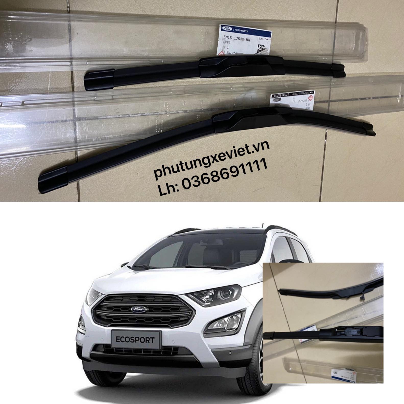 Cao su gạt mưa (lưỡi, chổi, cần) Ford EcoSport (2018-2021)