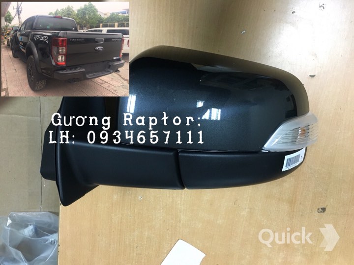 Gương xe Ford Ranger Raptor