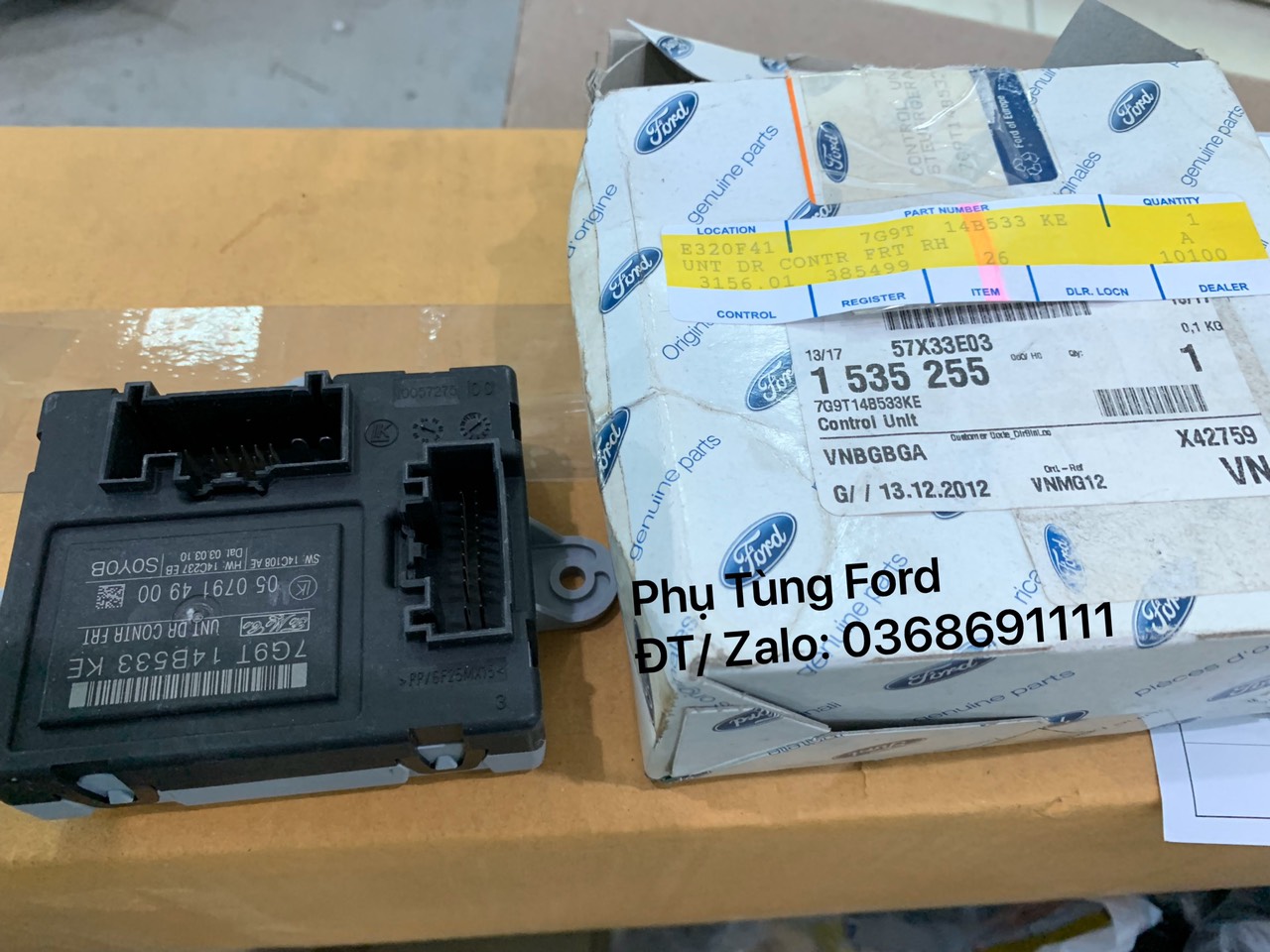 Hộp điều khiển cửa trước Mondeo 7G9T-14B533-KE 7G9T14B533KE