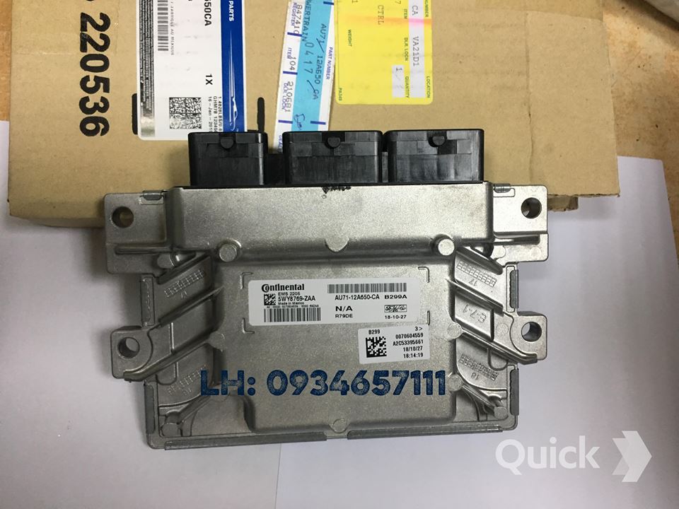 Hộp điều khiển động cơ Ford Fiesta