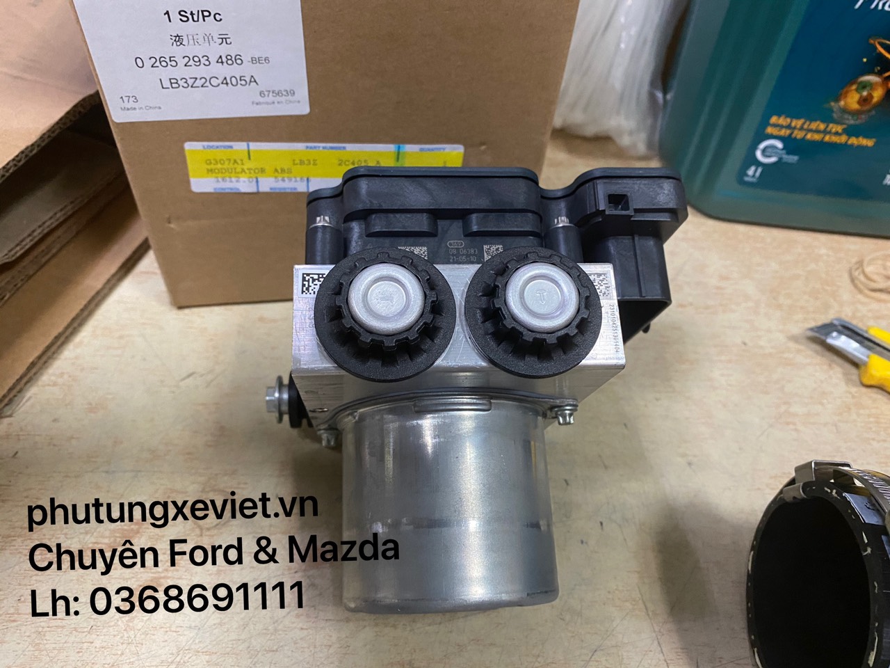 LB3C-2C405-BA / LB3Z2C405A Bơm ABS, hộp điều khiển phanh ABS Ford Ranger