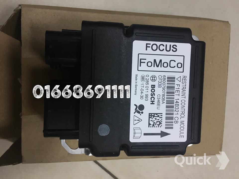 Hộp điều khiển túi khí Ford Focus – F1ET14B321CB / F1ET-14B321-CB