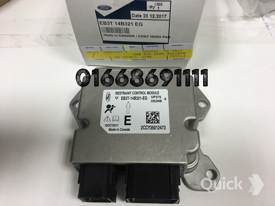 Hộp điều khiển túi khí Ford Everest – EB3T14B321EG / EB3T14B321EF