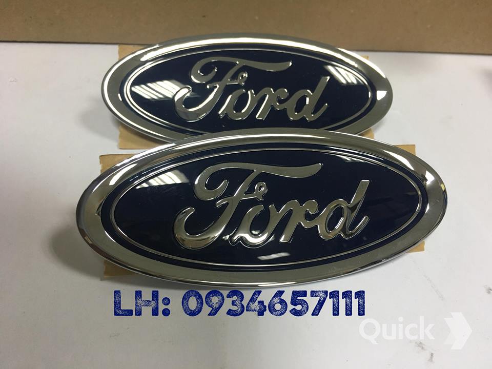 Lô gô / biểu tượng / chữ Ford / đầu xe Ford Fiesta