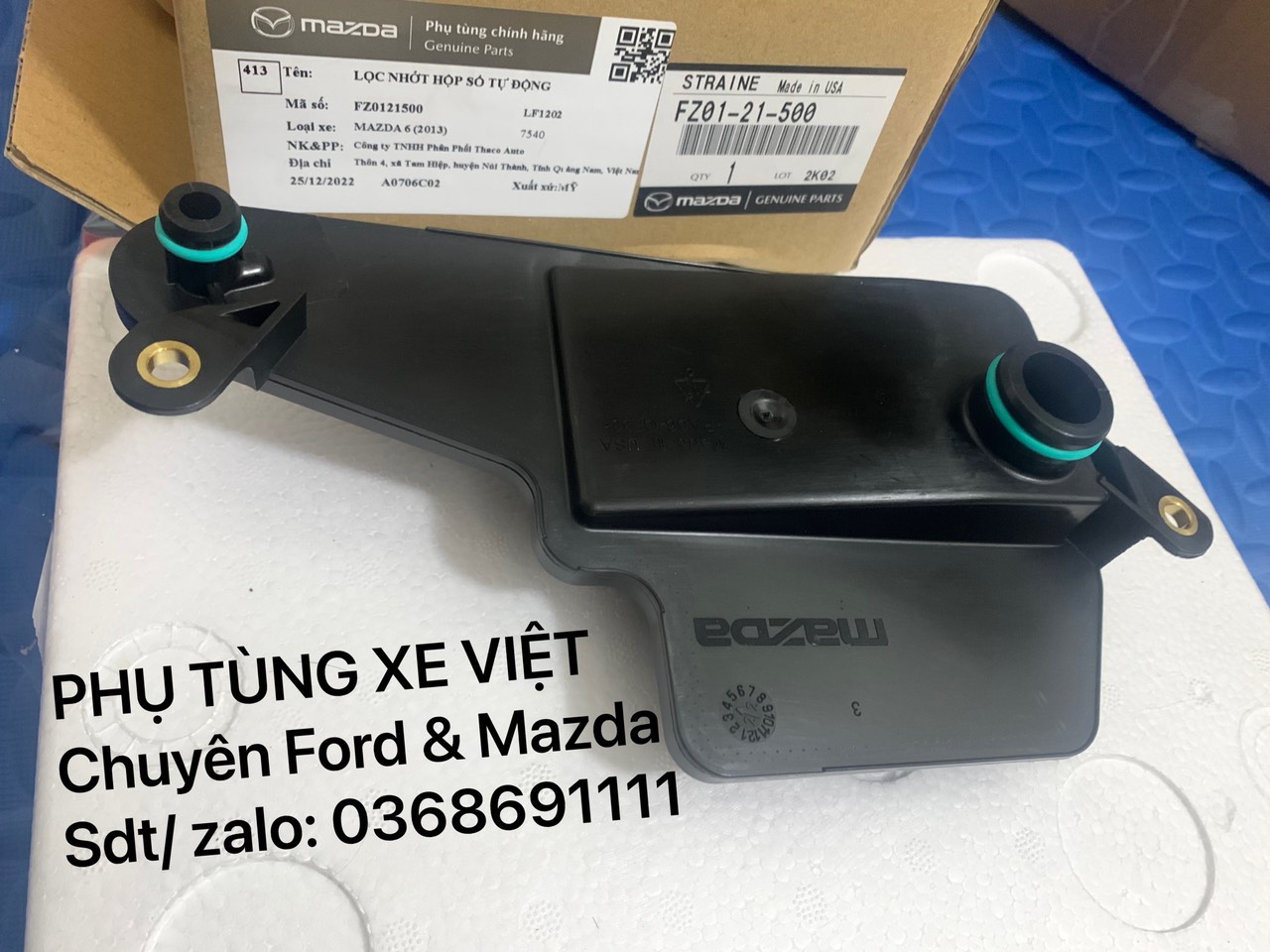 Lọc dầu hộp số tự động Mazda CX5 , CX9 , Mazda 2 , 3 , 6 FZ0121500