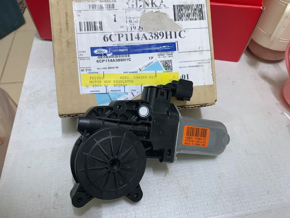 Motor lên kính (Mô tơ lên kính) cửa trước Ford Ranger (2013-2020)