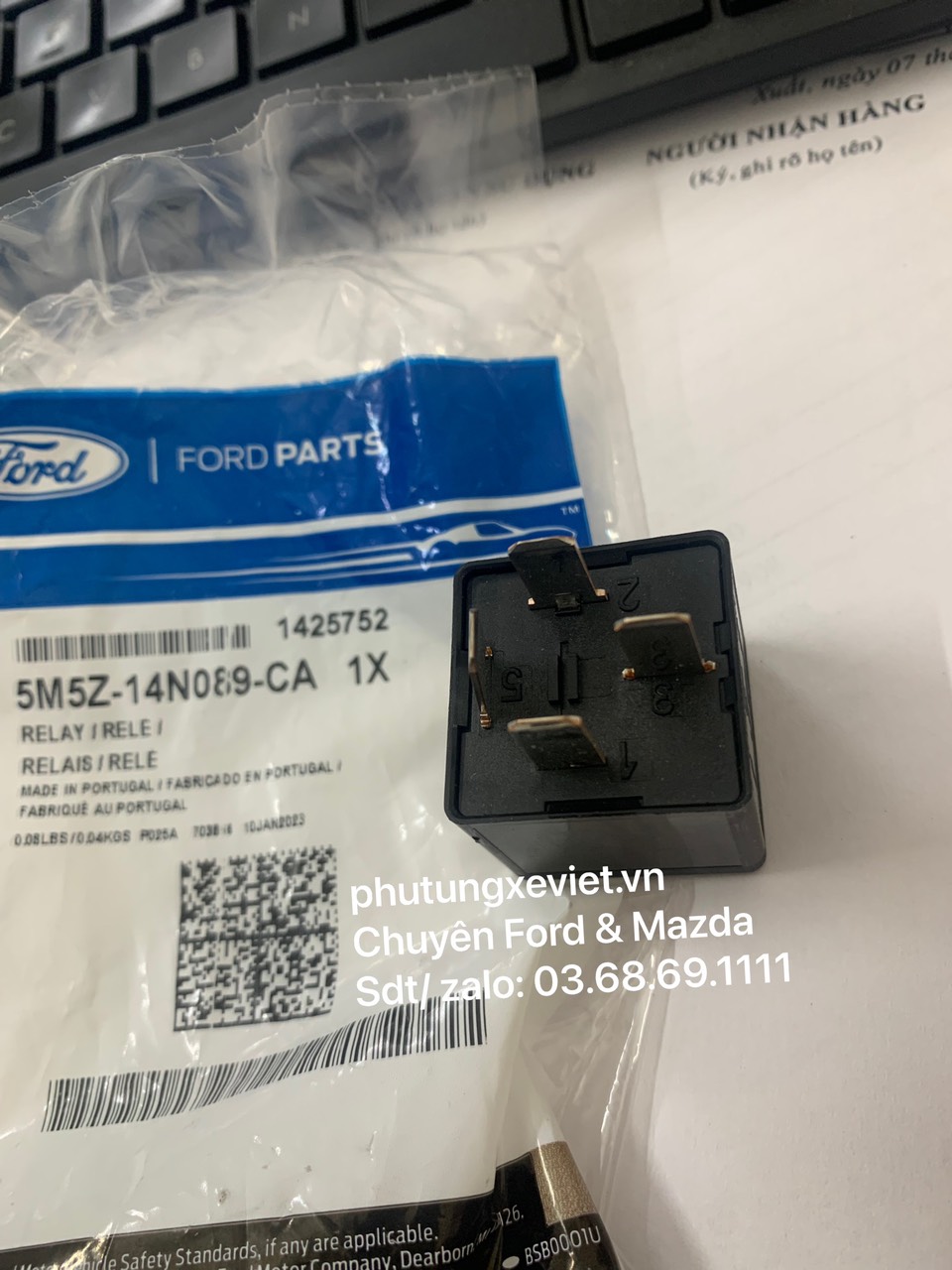 Role khởi động, Rơ le đề Ford Ranger , Mazda BT50 5M5Z14N089CA UCY267YU0