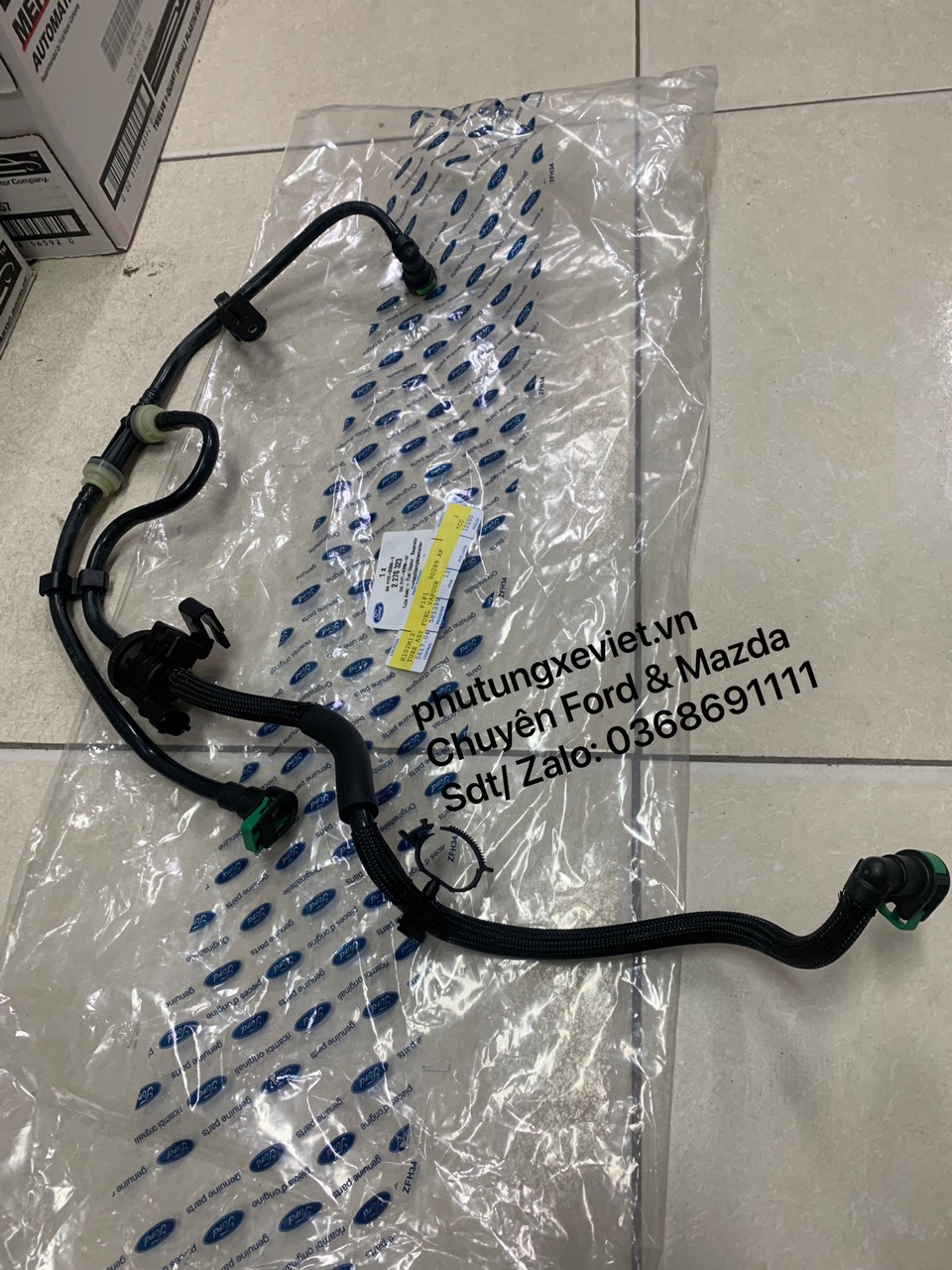 Tuy ô thu hồi hơi xăng (van thu hồi hơi xăng thừa) Ford Focus / F1F19D289AF / AE/ AD