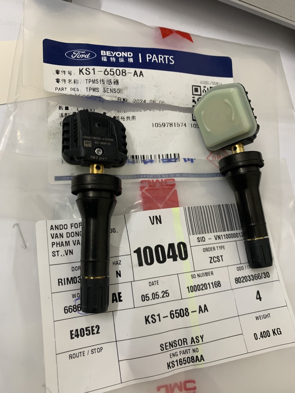 Cảm biến áp suất lốp Ford Territory KS16508AA KS1-6508-AA