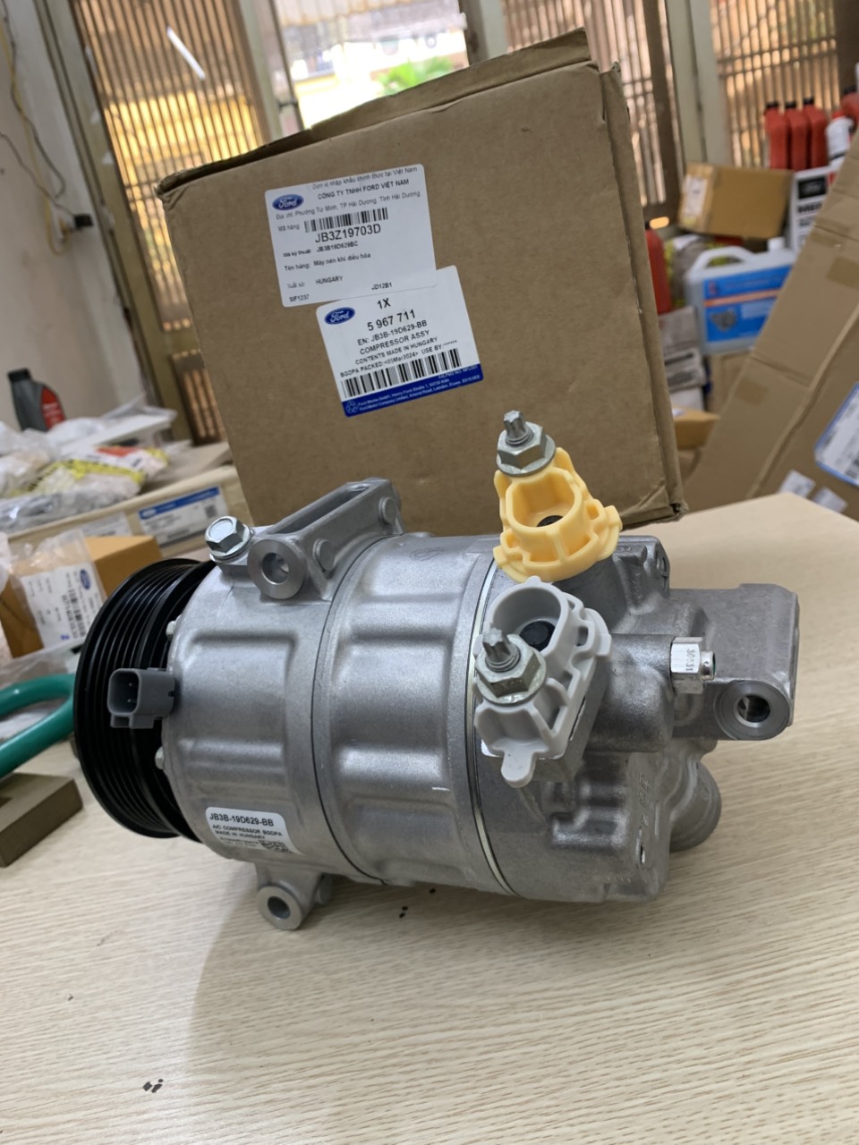 Lốc lạnh, lốc điều hoà Ford Everest 2018 19 20 21 JB3B19D629BA