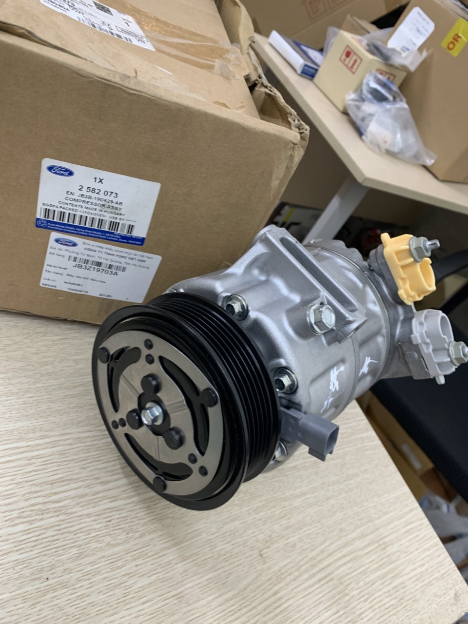 Lốc lạnh, lốc điều hoà Ford Ranger 2018 19 20 21 JB3B19D629AB