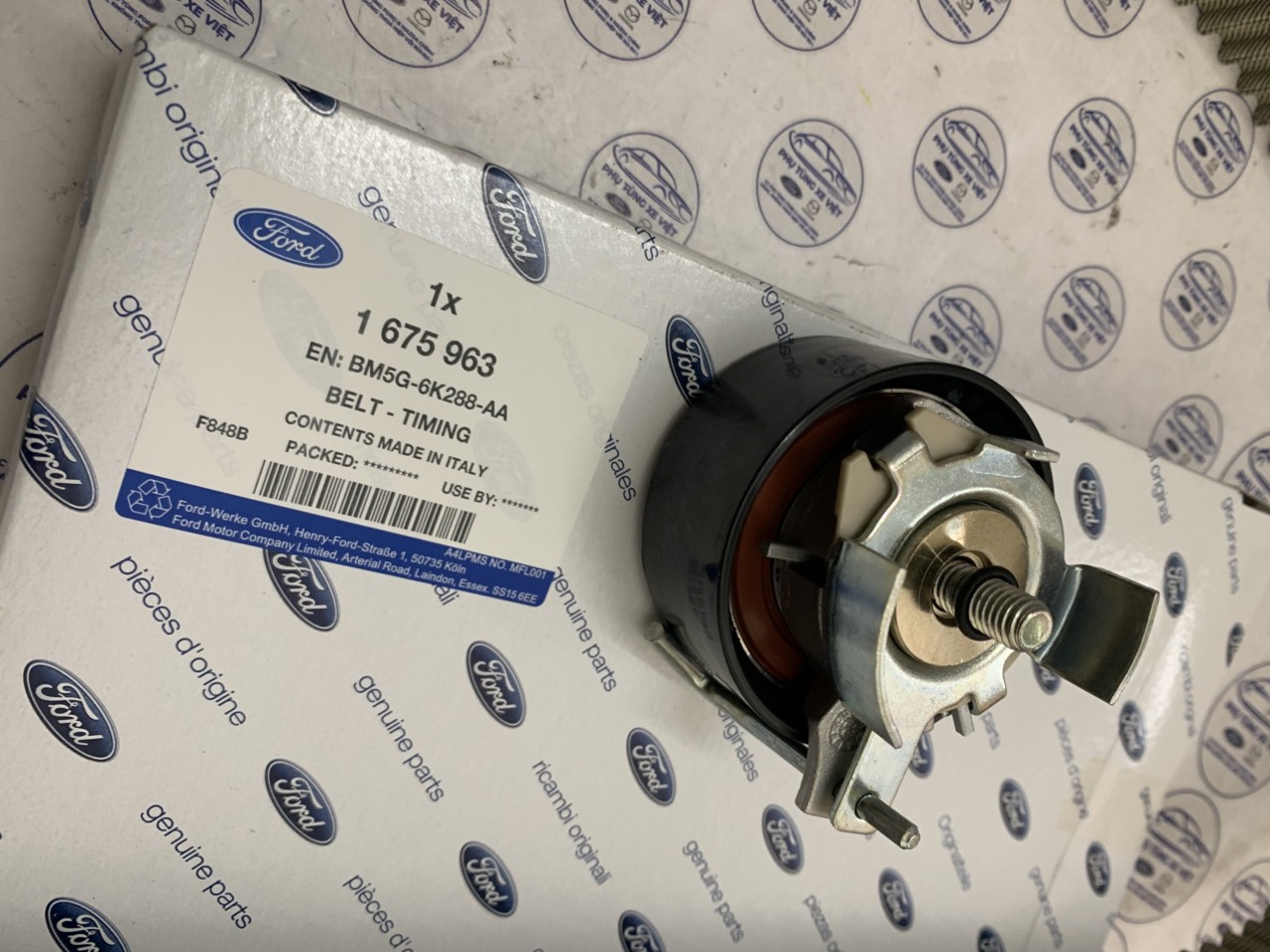 Tăng đai cam, bi tăng curoa cam Focus 2015-2019 BM5G6K254AE