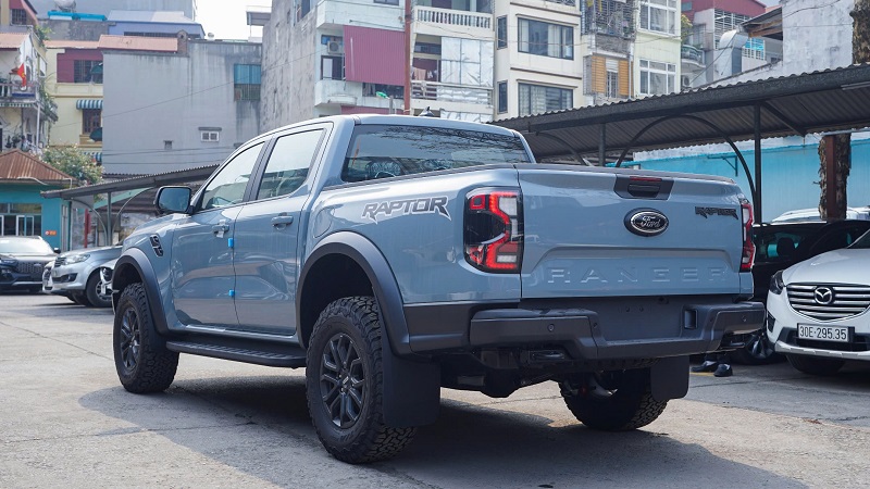 Tem chữ Raptor sườn xe, hông xe Ford JB3Z41290D12DB D13DB