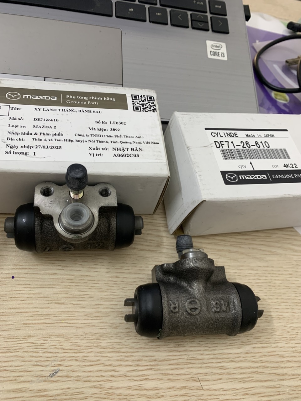 Xylanh phanh sau Ford Fiesta DF7126610