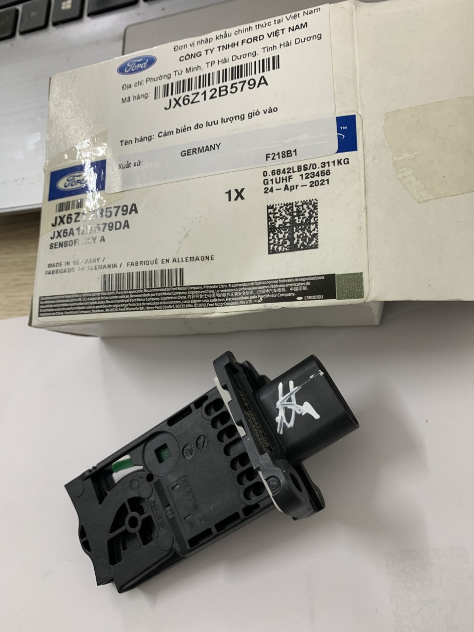 Cảm biến đo gió Ford Everest 2018 19 20 21 JX6Z12B579A