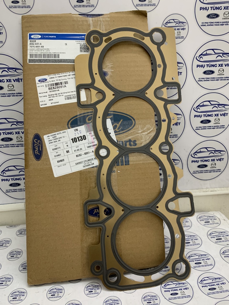 Gioăng mặt máy Ford Fiesta 1.5 & 1.6 BE8Z6051A 7S7G6051XB