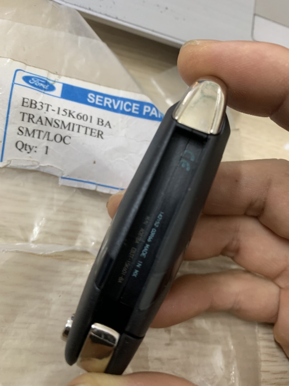 Remote điều khiển cửa Ranger 2015 16 17 18 19 EB3T15K601BB