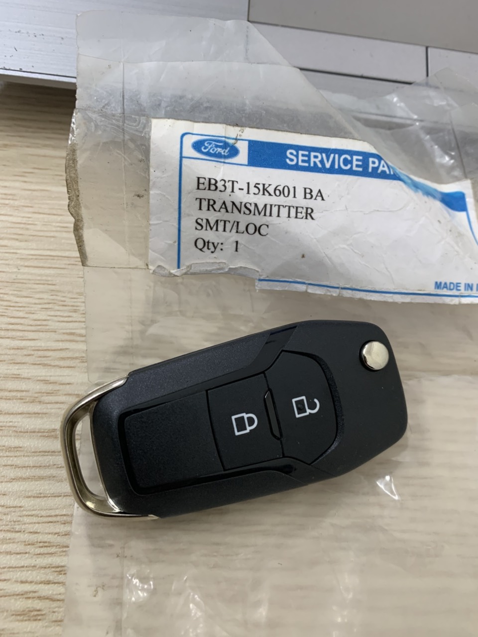 Remote điều khiển cửa Ranger 2015 16 17 18 19 EB3T15K601BB