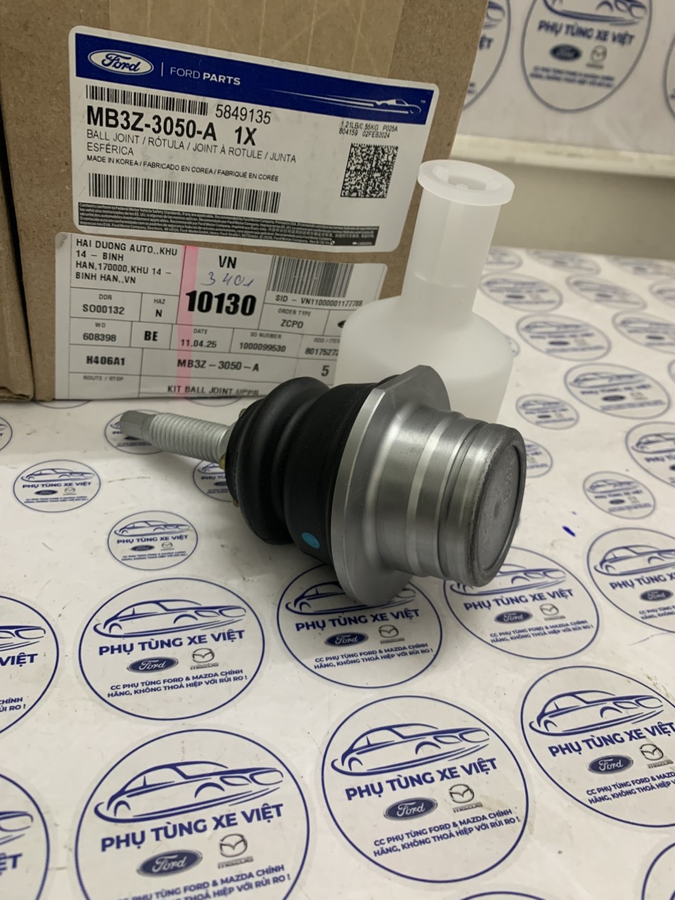 Rô tuyn trụ đứng trên Ford Ranger 2023 24 25 MB3Z3050A