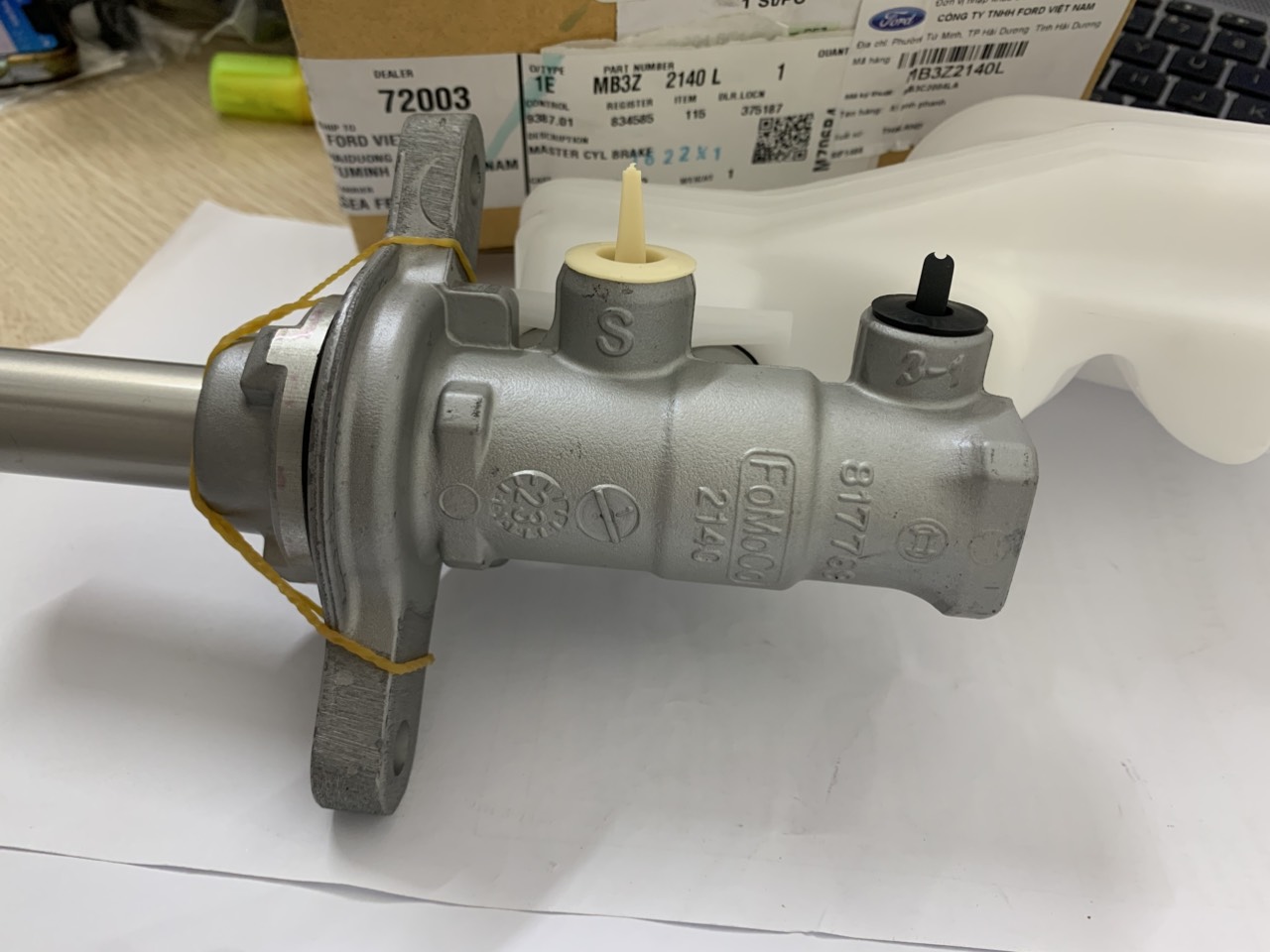 Tổng phanh Ford Ranger 2023 24 25 MB3Z2140L MB3C2004LA