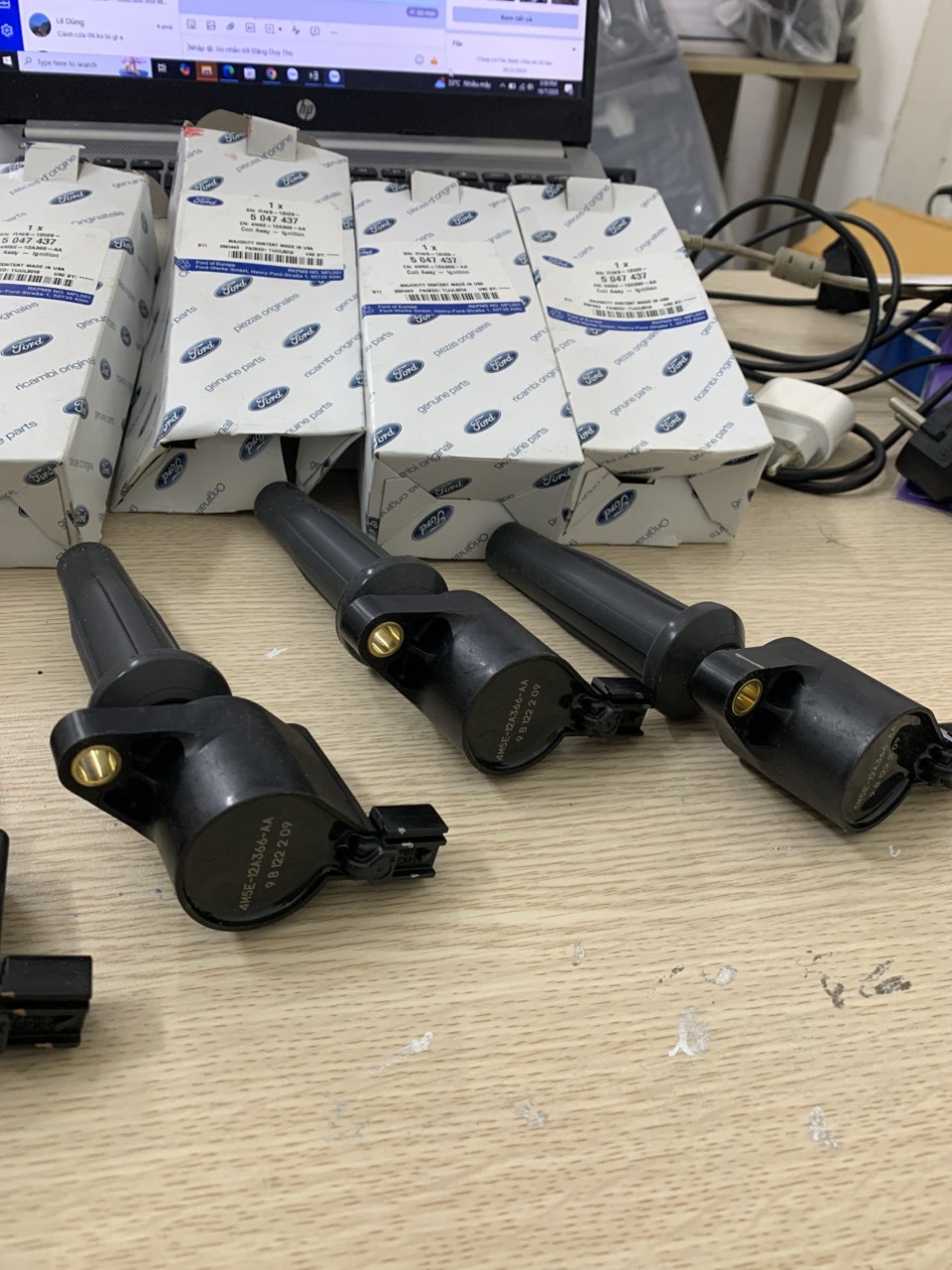 Bô bin , Bobin đánh lửa Focus 2008 09 10 11 12 4M5E-12A366-AA