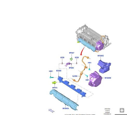 Kim phun xăng Ford Mustang 2.3 EcoBoost 2016 17 18 19