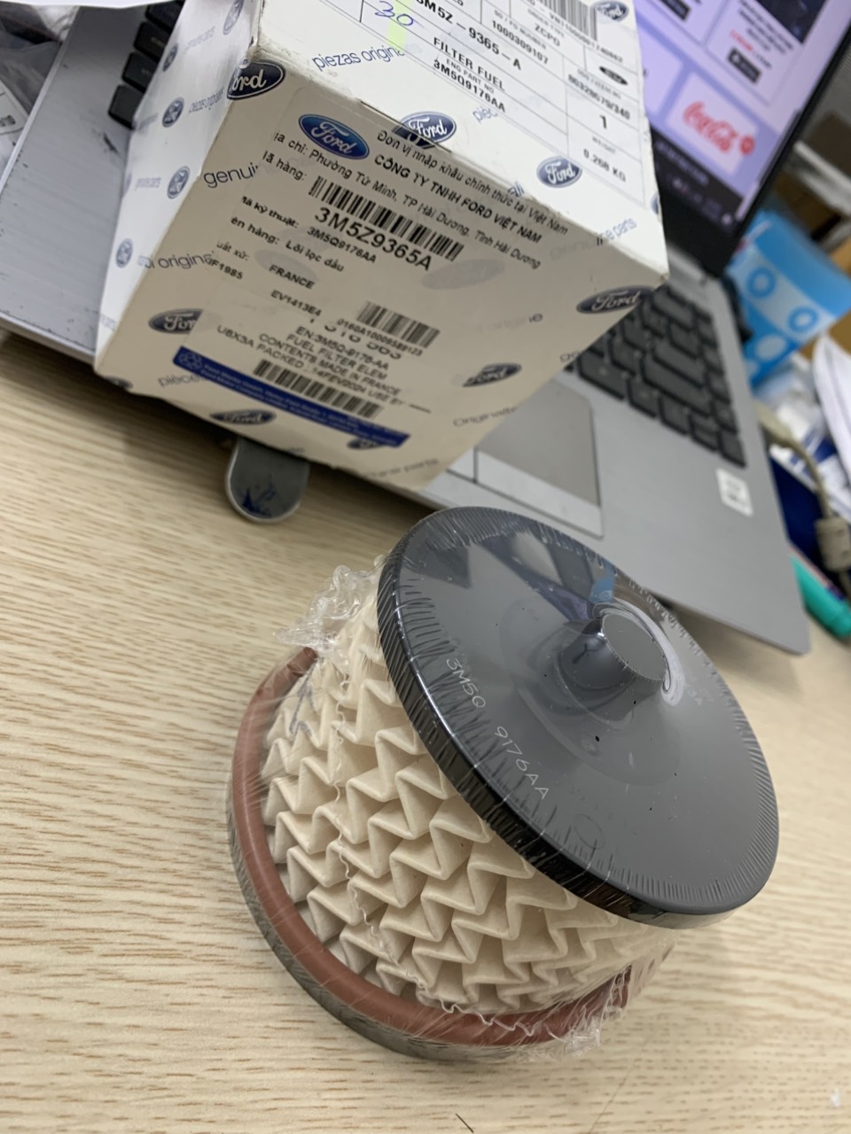 Lọc nhiên liệu Ford Focus 2.0 máy dầu 3M5Z9365A 3M5Q9176AA