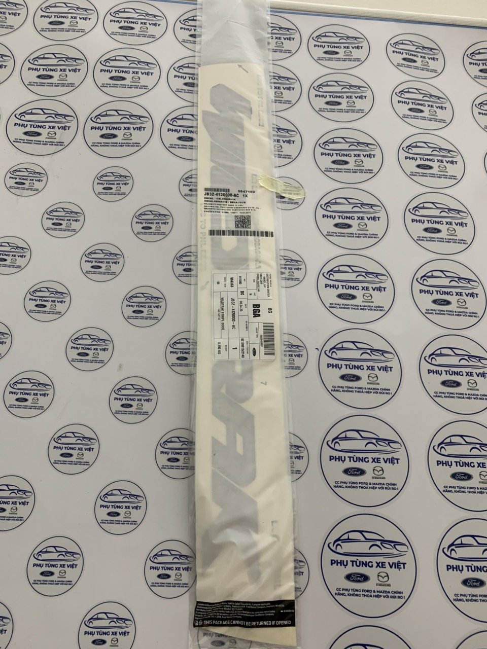 Tem Wildtrak sườn xe Ranger 2018 19 20 21 JB3Z4120000AC AB