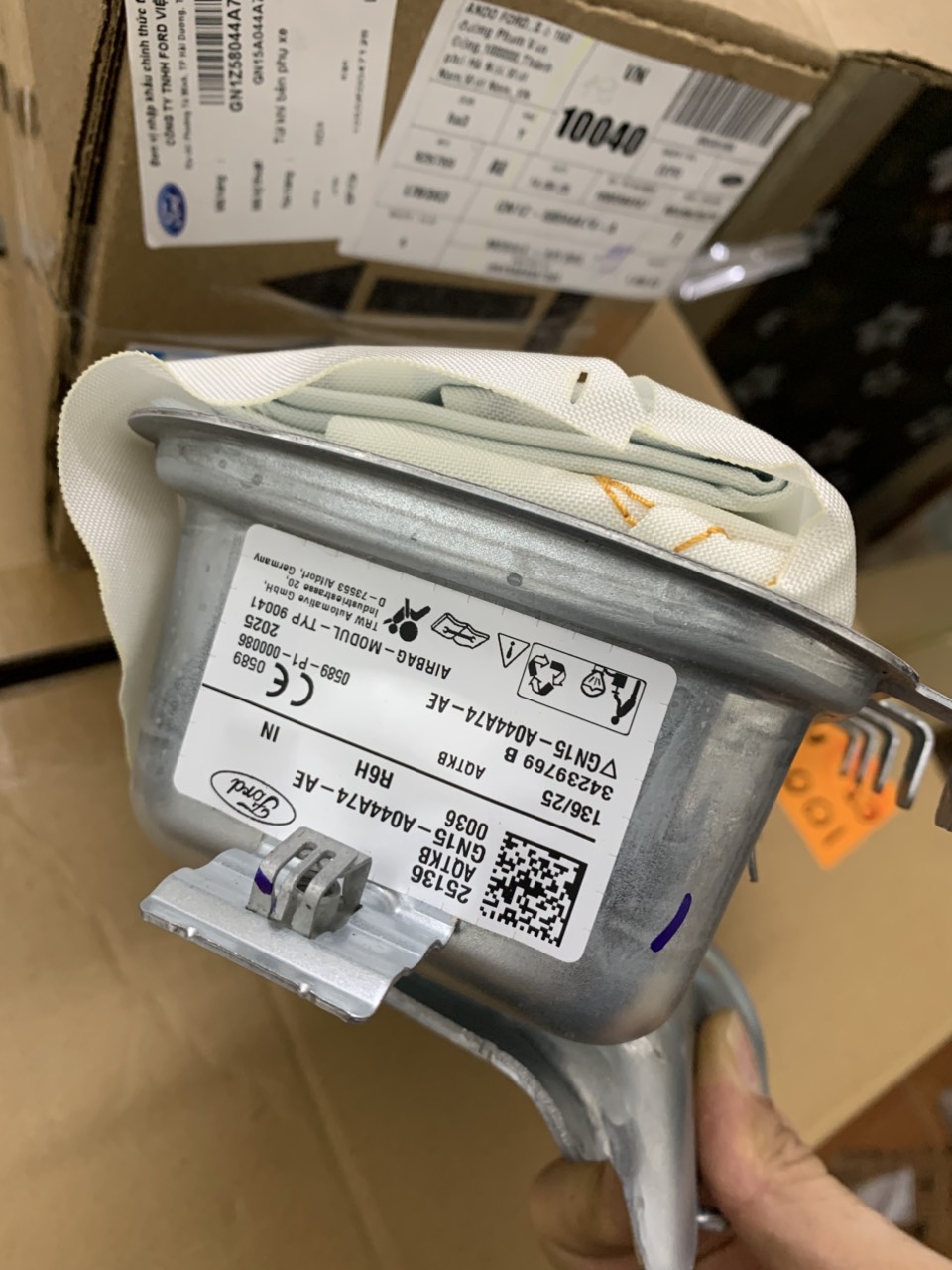 Túi khí bên phụ Ford EcoSport 2018 19 20 21 22 GN15A044A74AE