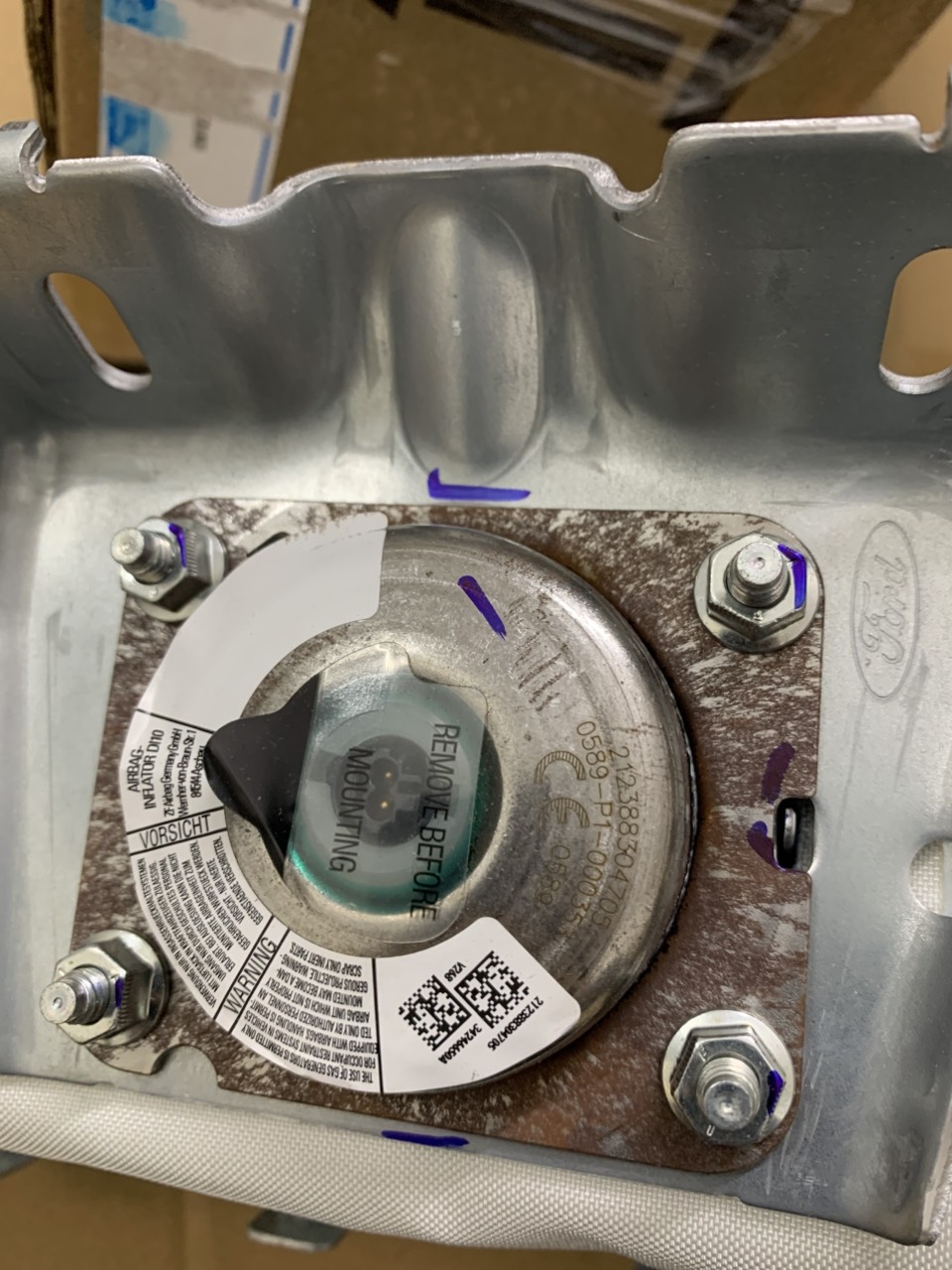 Túi khí bên phụ Ford EcoSport 2018 19 20 21 22 GN15A044A74AE