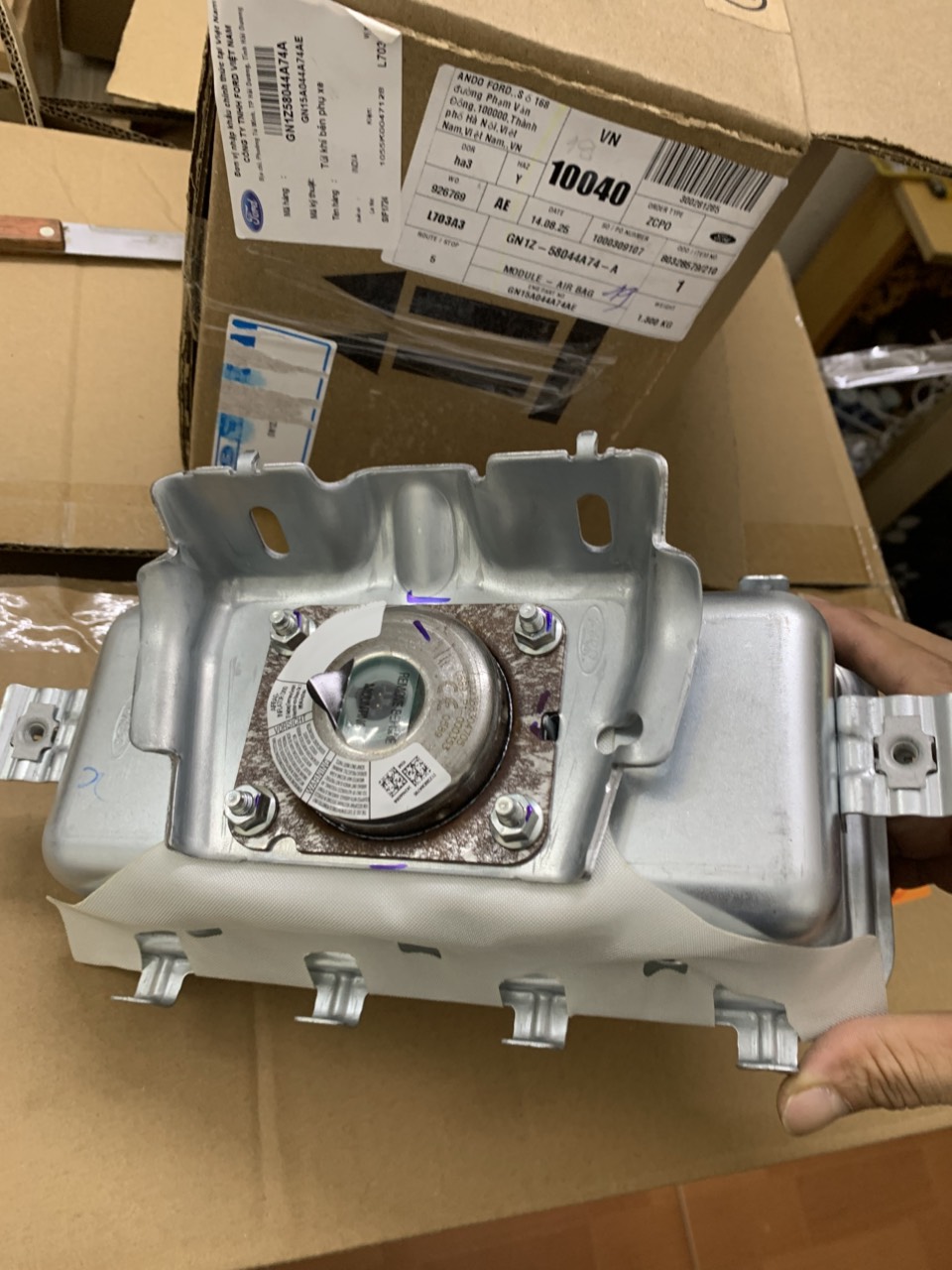 Túi khí bên phụ Ford EcoSport 2018 19 20 21 22 GN15A044A74AE