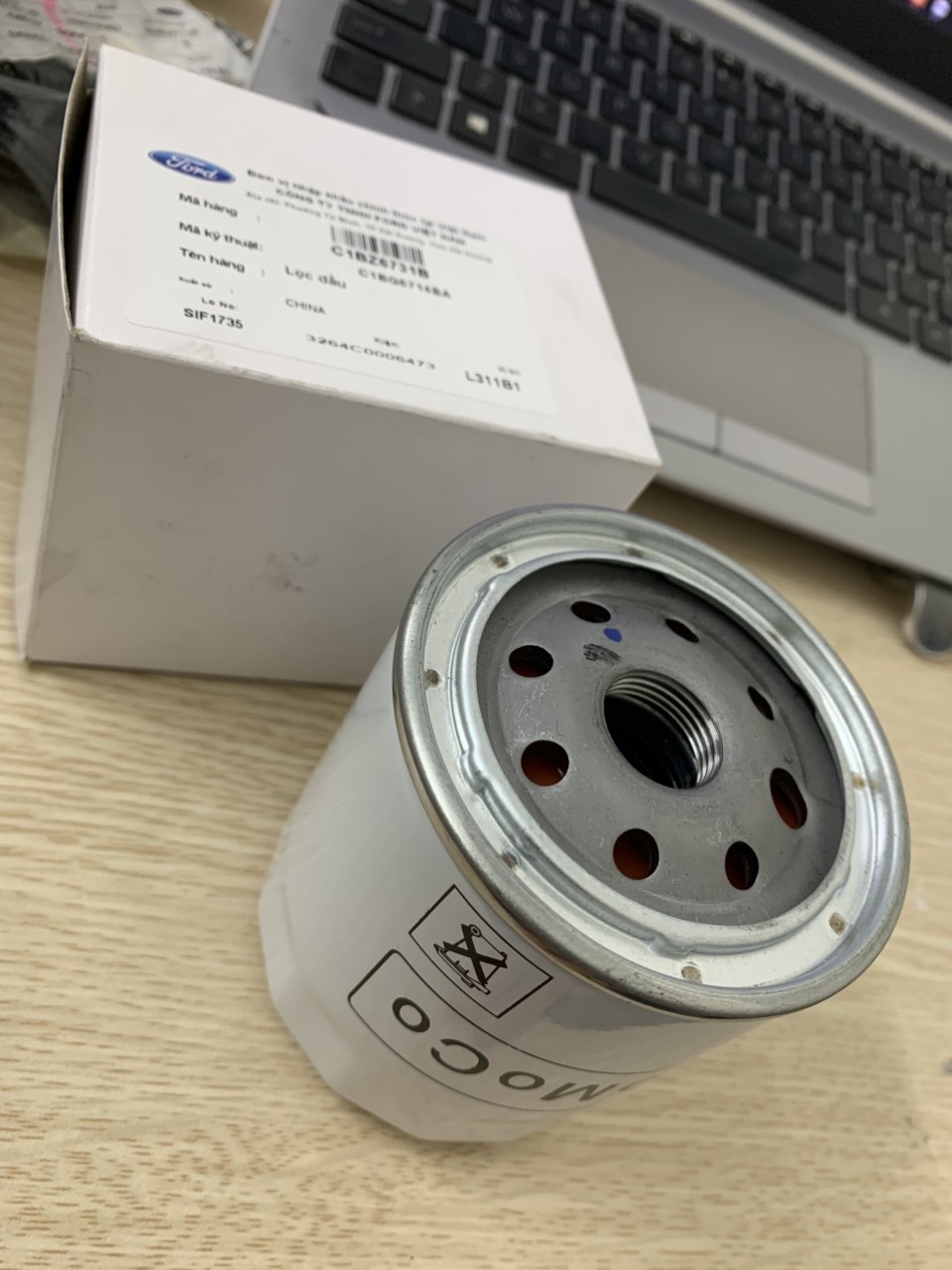 Lọc dầu động cơ Ford EcoSport, Fiesta, Focus C1BG-6714-BA