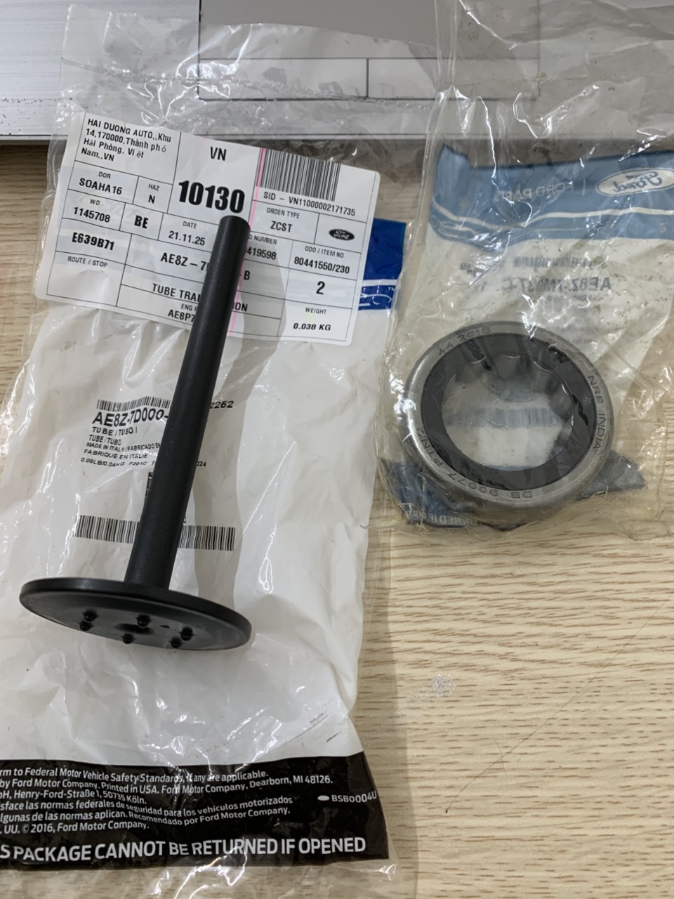 Bi trục thứ cấp Ford Fiesta, EcoSport, Focus AE8P7M150CA