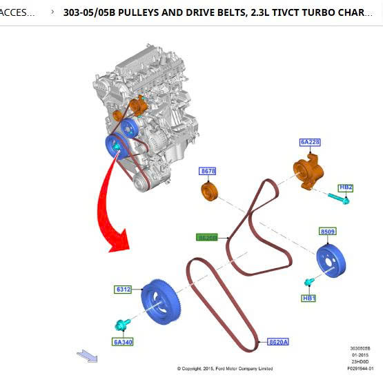Curoa máy phát điện Ford Explorer 2016 17 18 19 DA8E6C301EB