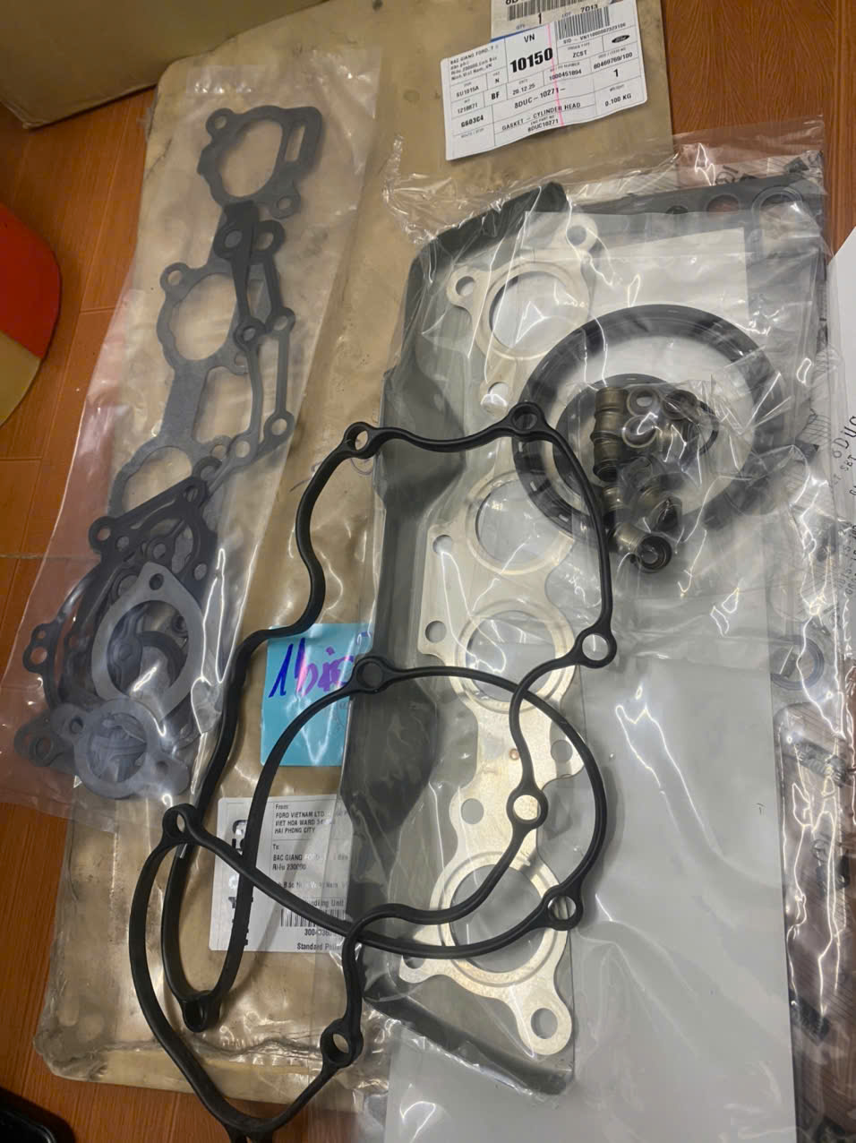 Bộ gioăng phớt động cơ Ford Everest 2.6 máy xăng 8DUC10271