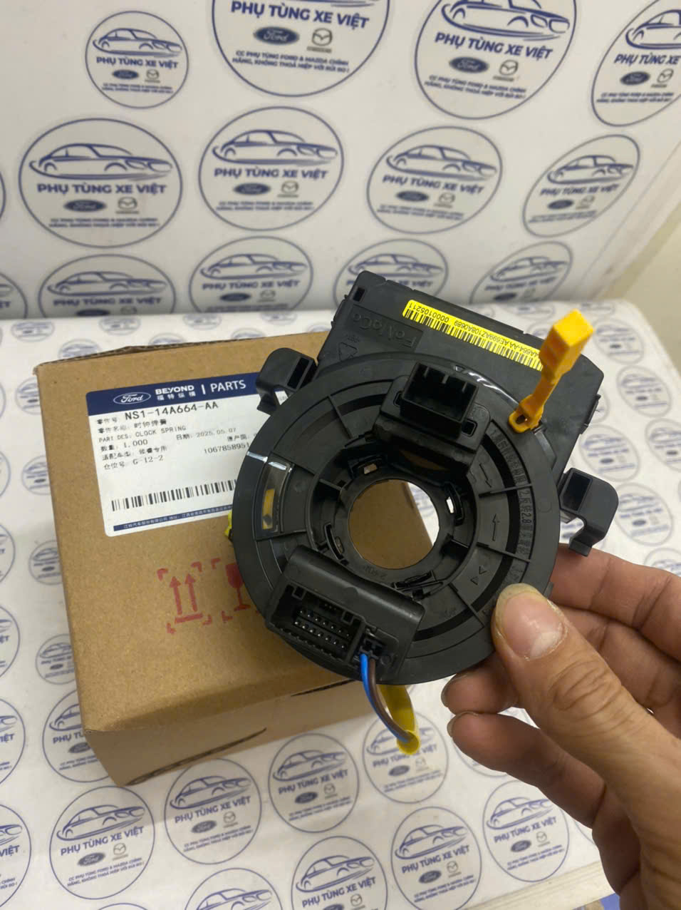 Cuộn cáp túi khí, cáp còi Ford Territory NS1-14A664-AA