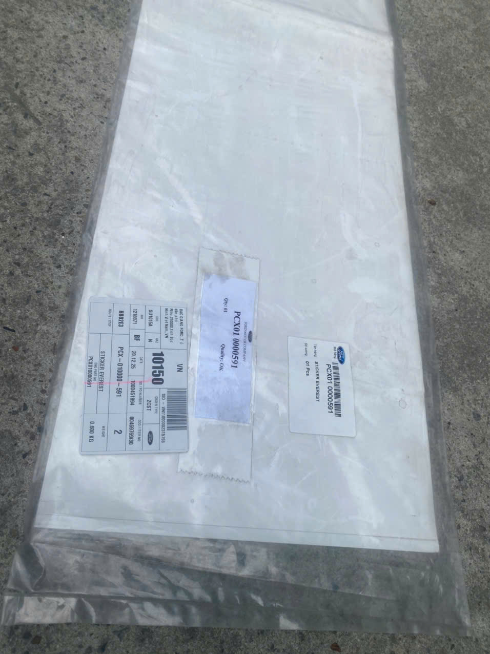 Tem sườn xe Ford Everest 2008 9 10 11 12 13 14 PCX010000591