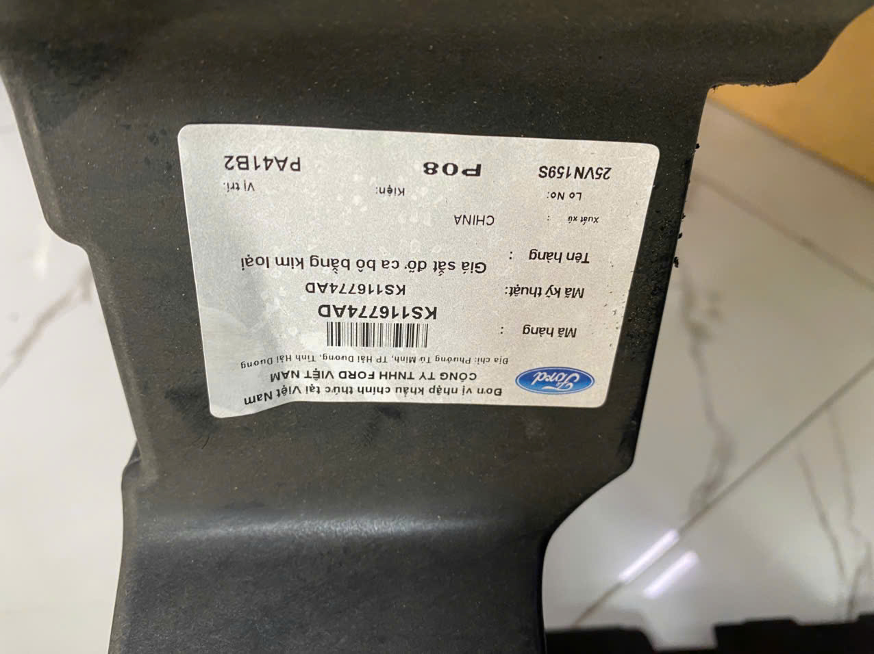 Khung xương đầu xe Ford Territory KS116774AD KS1-16774-AD