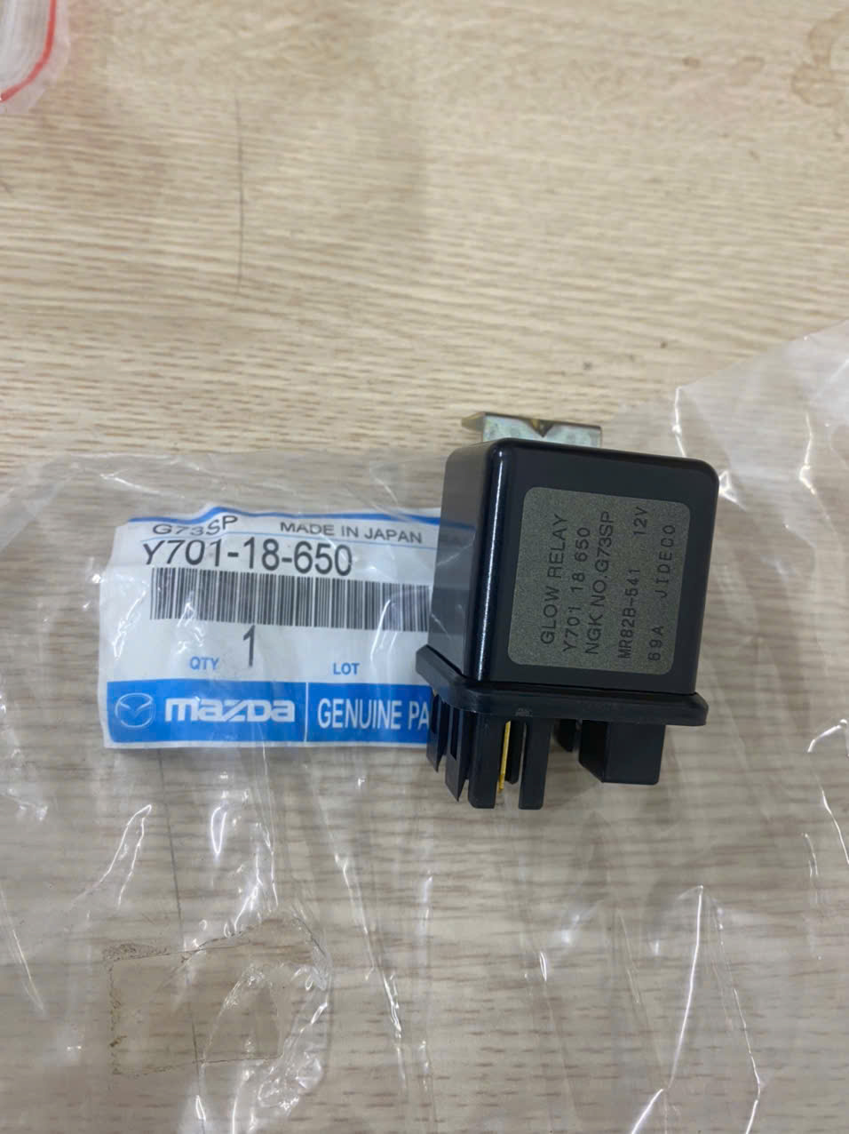 Rơ le sấy Ford Ranger, điều khiển bugi sấy Ranger MR82B-541