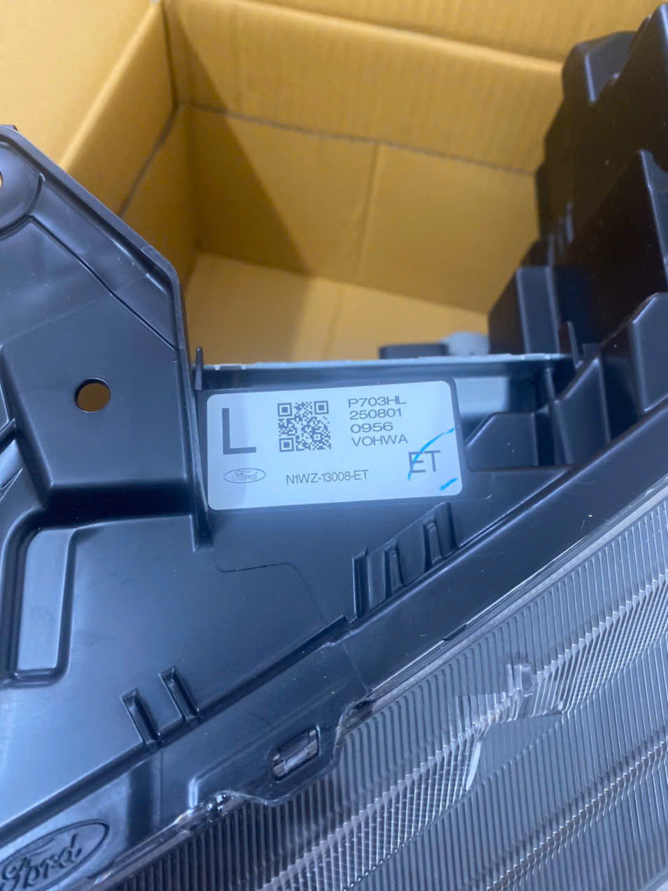 Đèn pha bên lái Ford Ranger Wildtrak 2023 4 5 6 N1WZ13008ET