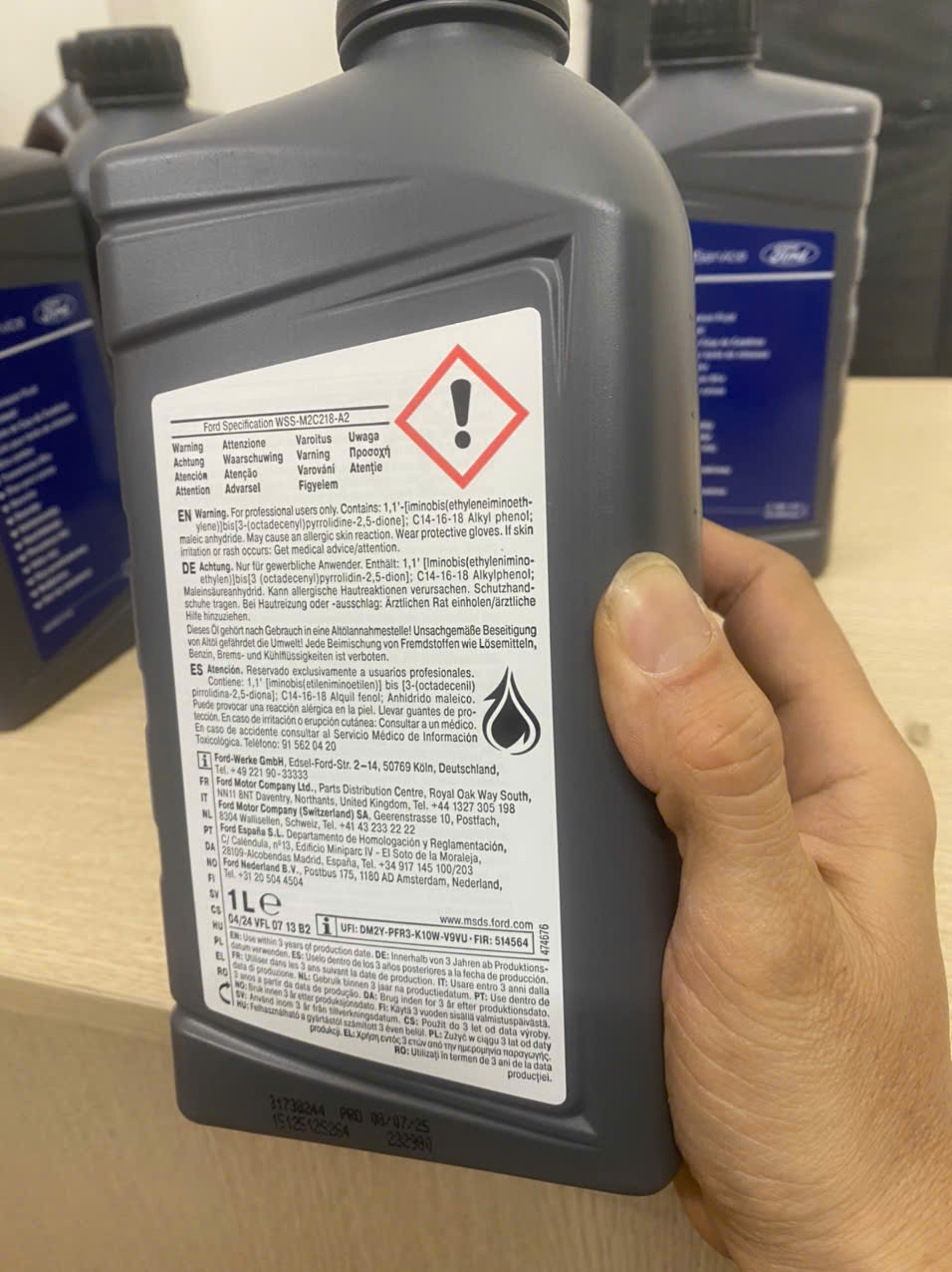 Dầu số tự động Ford Territory RU7Z19A509A RU7JM2C218AA