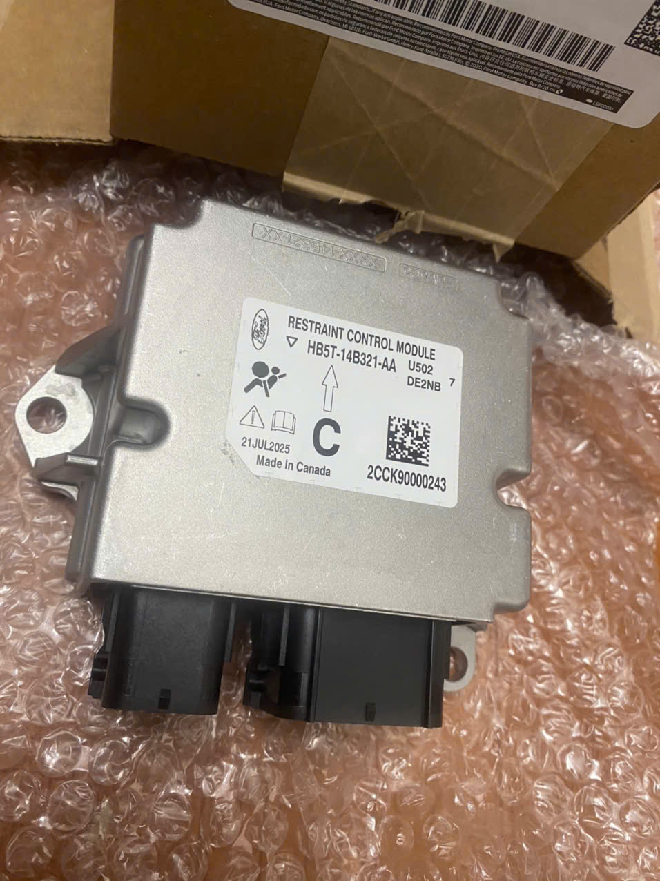 Hộp điều khiển túi khí Ford Explorer HB5T14B321AA HB5Z14B321