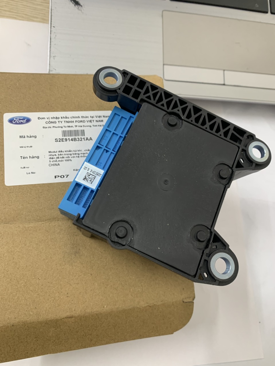 Hộp điều khiển túi khí Territory S2E914B321AA S2E9-14B321-AA